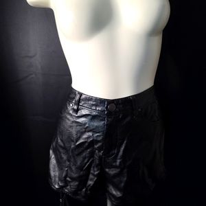 Blank NYC Vegan Leather Shorts